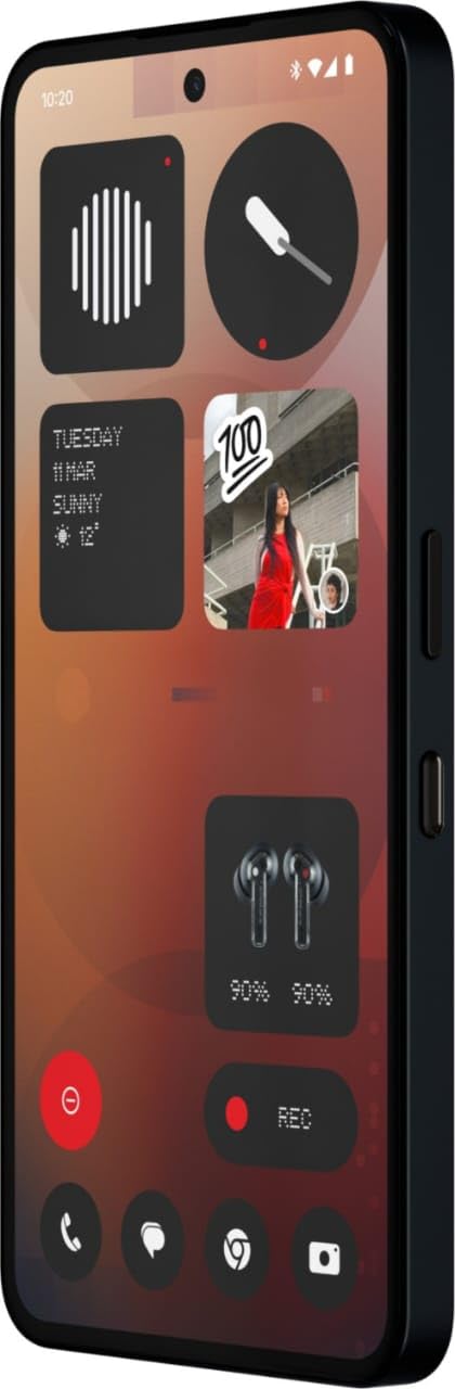 Nothing Phone (3a) Pro 5G (Black, 8GB RAM + 256GB Storage)