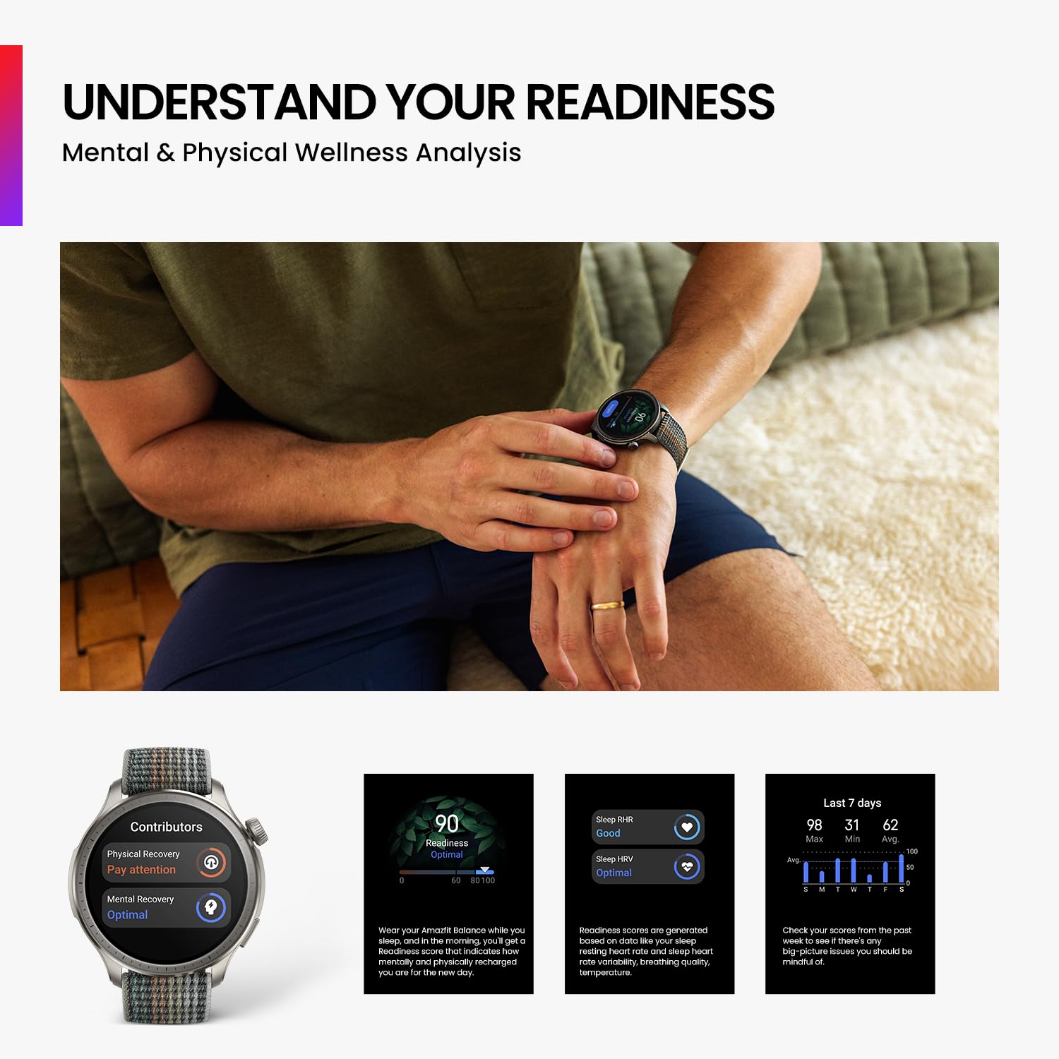 Amazfit Balance Smart Watch (46mm) - Image 1 - Your Mobile