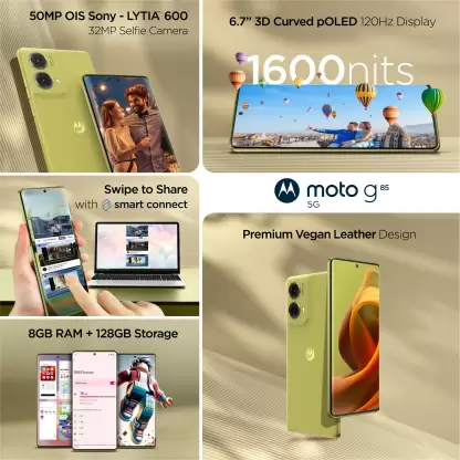 Motorola G85 5G (Olive Green, 128 GB) (8 GB RAM) - Image 1 - Your Mobile