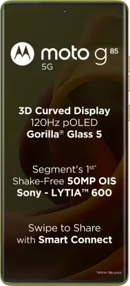 Motorola G85 5G (Olive Green, 128 GB) (8 GB RAM) - Image 3 - Your Mobile