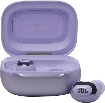 JBL Live Buds 3 True Wireless Noise Cancelling Earbuds (Purple) - Image 3 - Your Mobile